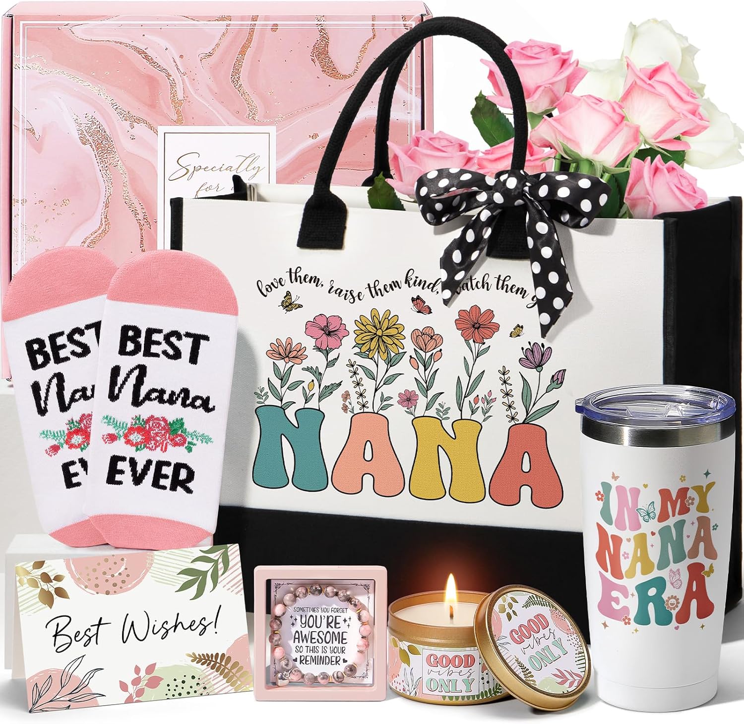 Mayicivo Thank You Gifts for Women, Administrative Professional Day Gifts, Chaos Coordinator Gifts for Coworkers Employee Boss Lady Manager Nurse Teacher Appreciation Gifts, Birthday Gifts with Canvas Tote Bag