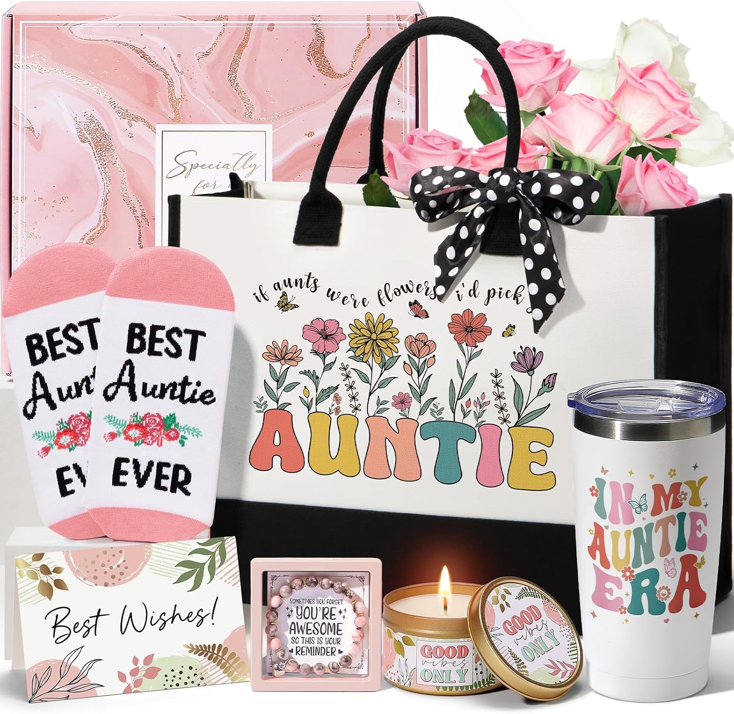 Mayicivo Thank You Gifts for Women, Administrative Professional Day Gifts, Chaos Coordinator Gifts for Coworkers Employee Boss Lady Manager Nurse Teacher Appreciation Gifts, Birthday Gifts with Canvas Tote Bag