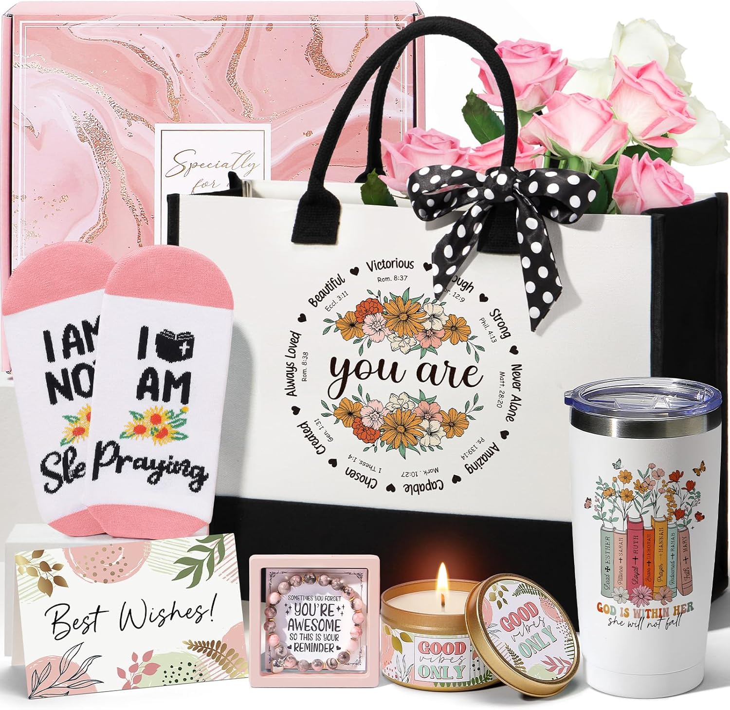 Mayicivo Thank You Gifts for Women, Administrative Professional Day Gifts, Chaos Coordinator Gifts for Coworkers Employee Boss Lady Manager Nurse Teacher Appreciation Gifts, Birthday Gifts with Canvas Tote Bag