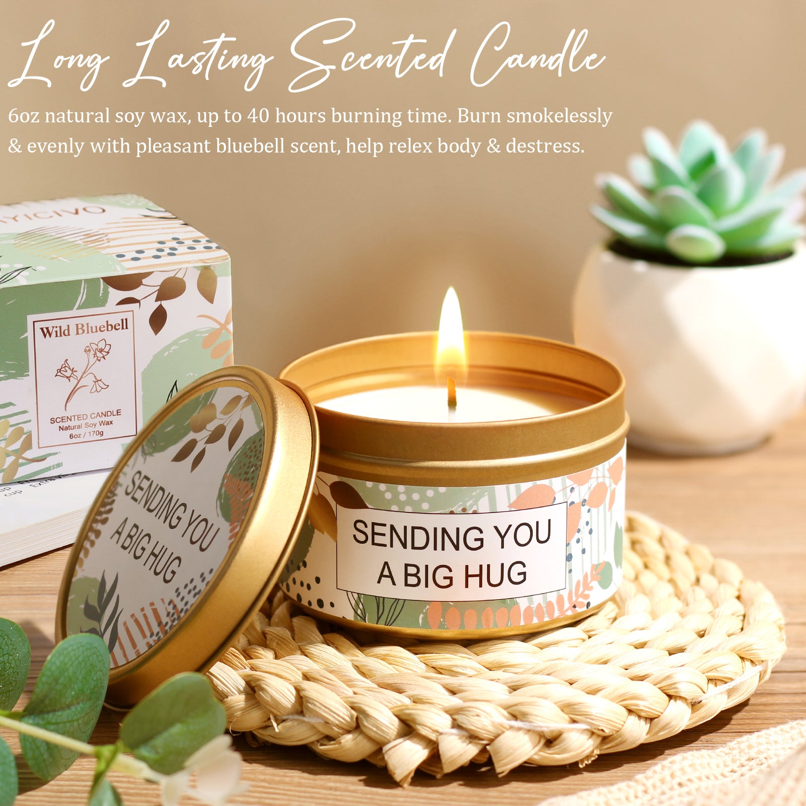 Mayicivo Self Care Gifts for Women Get Well Soon Gifts Basket, Birthday Gifts for Women Care Package Relaxing Spa Gifts Thinking of You Gifts with Blanket, Unique Valentines Day Gifts for Her Mom Friend Sister